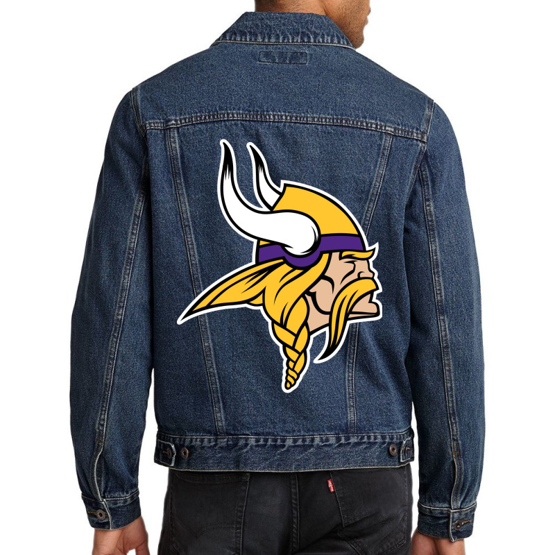 The Vikings Men Denim Jacket | Artistshot