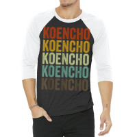 Koencho Japan Japanese City 3/4 Sleeve Shirt | Artistshot