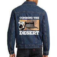 Combing The Desert Men Denim Jacket | Artistshot