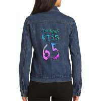 Thunder Kiss 65 Ladies Denim Jacket | Artistshot