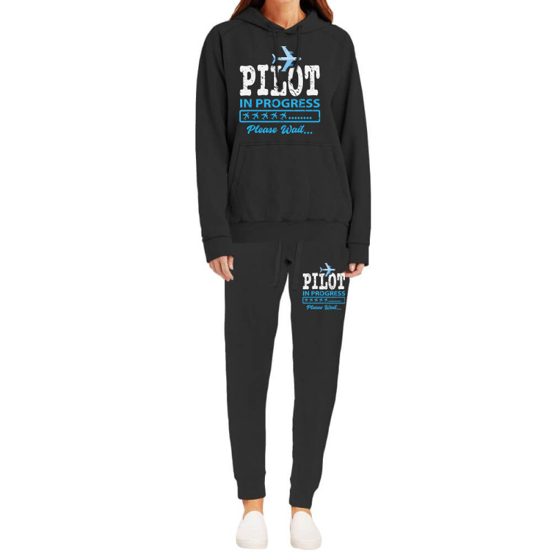 Future Pilot Aviation Student Pilot Hoodie & Jogger Set | Artistshot