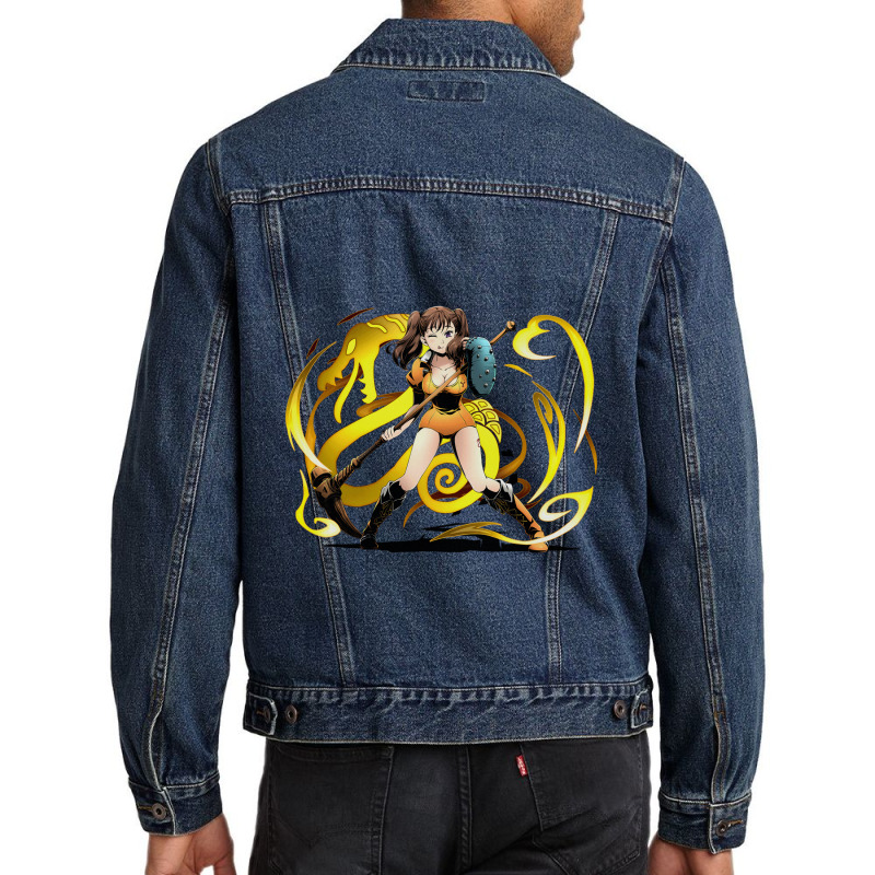 Yuuki Giant Diane Men Denim Jacket | Artistshot