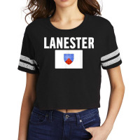 Lanester Flag National France Pride Gift Scorecard Crop Tee | Artistshot