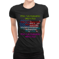 Us Open Tennis Ladies Fitted T-shirt | Artistshot