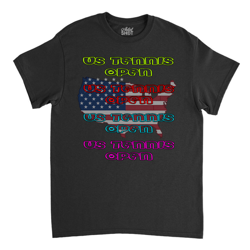 Us Open Tennis Classic T-shirt by degreesgunner | Artistshot