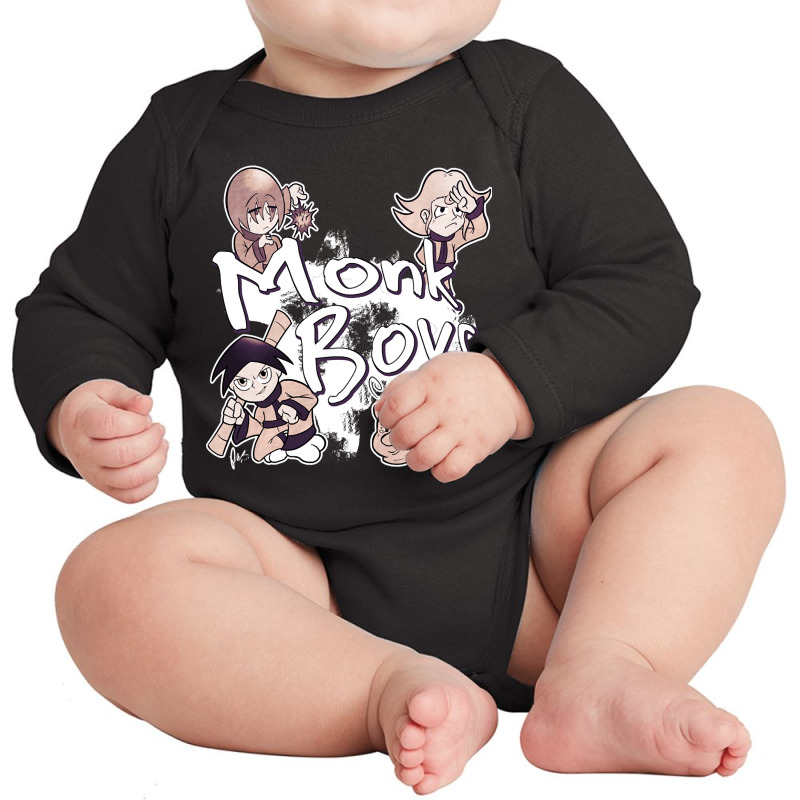 Monk Boys (tamashi) Long Sleeve Baby Bodysuit by laughingtuy | Artistshot