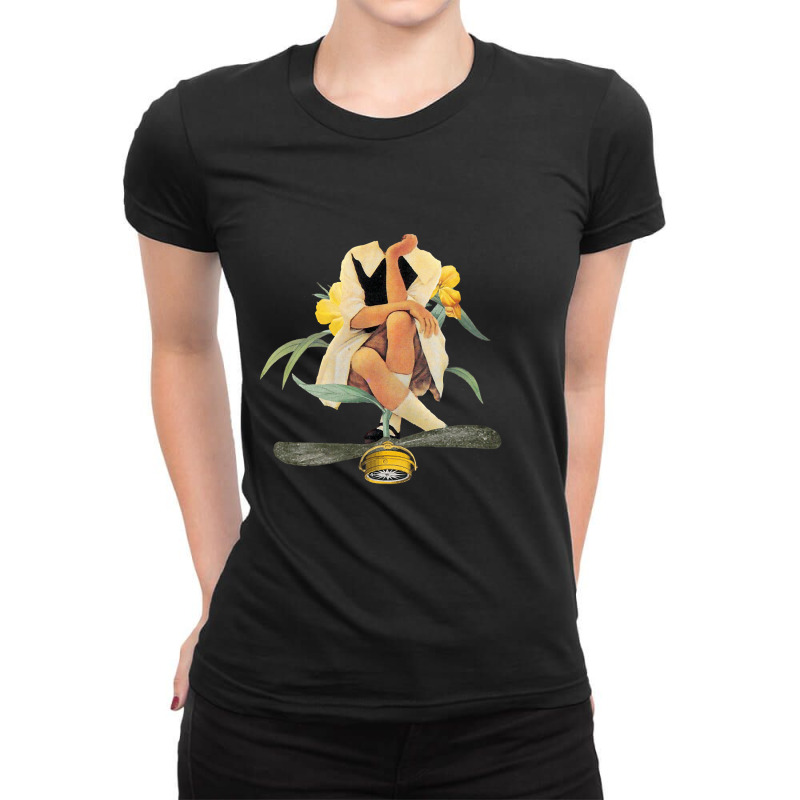 Scattered Ladies Fitted T-Shirt by Kenlapnek62 | Artistshot