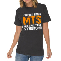 I Suffer From Mts Multiple Tank Syndrome Aquarium Owner Vintage T-shirt | Artistshot