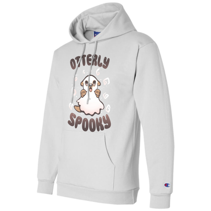 Otterly Spooky Champion Hoodie | Artistshot