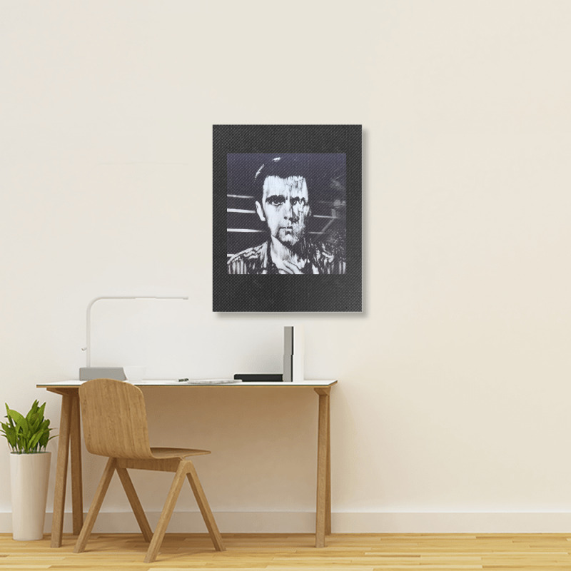 Peter Gabriel - Melt Portrait Canvas Print | Artistshot