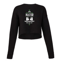 Game Master Gaming Press Start Arcade Gamer Cropped Sweater | Artistshot