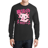 Japanese Strawberry Milk Shake Anime Pink Kawaii Aesthetic Axolotl Mat Long Sleeve Shirts | Artistshot