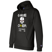 Game Over 1 Champion Hoodie | Artistshot