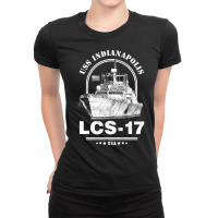 Uss Indianapolis Lcs-17 Ladies Fitted T-shirt | Artistshot