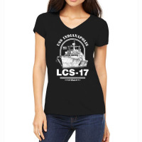 Uss Indianapolis Lcs-17 Women's V-neck T-shirt | Artistshot