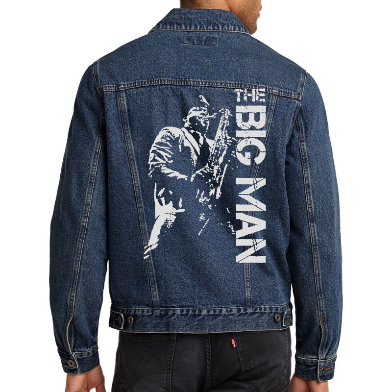 Clarence Clemons Big Man Men Denim Jacket | Artistshot