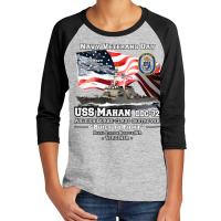 Uss Mahan Arleigh Burke-class Destroyer Youth 3/4 Sleeve | Artistshot