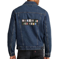 Birds In The Trap Sticker Men Denim Jacket | Artistshot