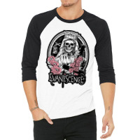 Skull Wedding Dress 3/4 Sleeve Shirt | Artistshot