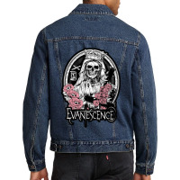 Skull Wedding Dress Men Denim Jacket | Artistshot