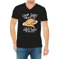 Chinese Turkey Christmas Story V-neck Tee | Artistshot