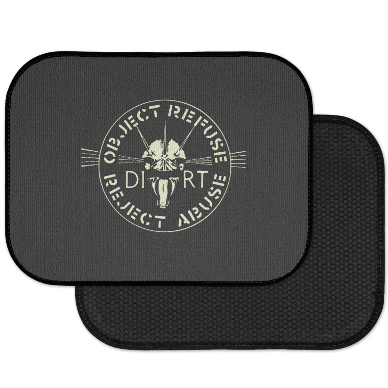 Dirt  Object, Refuse, Reject, Abuse Premium Rear Car Mat | Artistshot