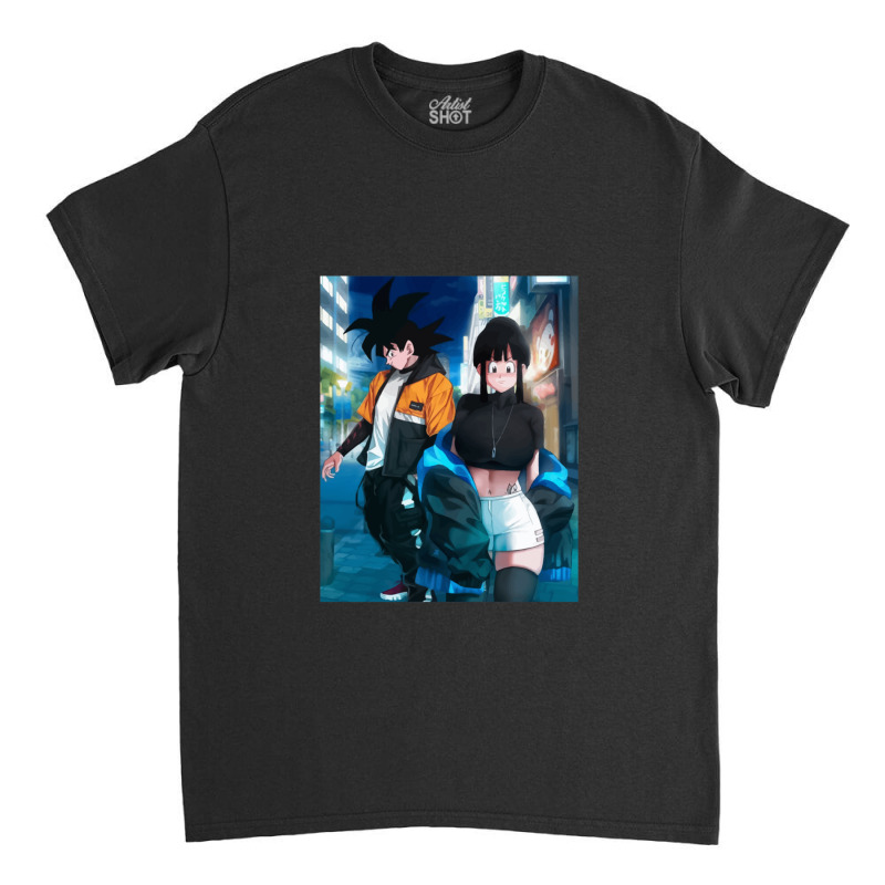 Goku And Chichi Drip A Gift Classic T-shirt | Artistshot