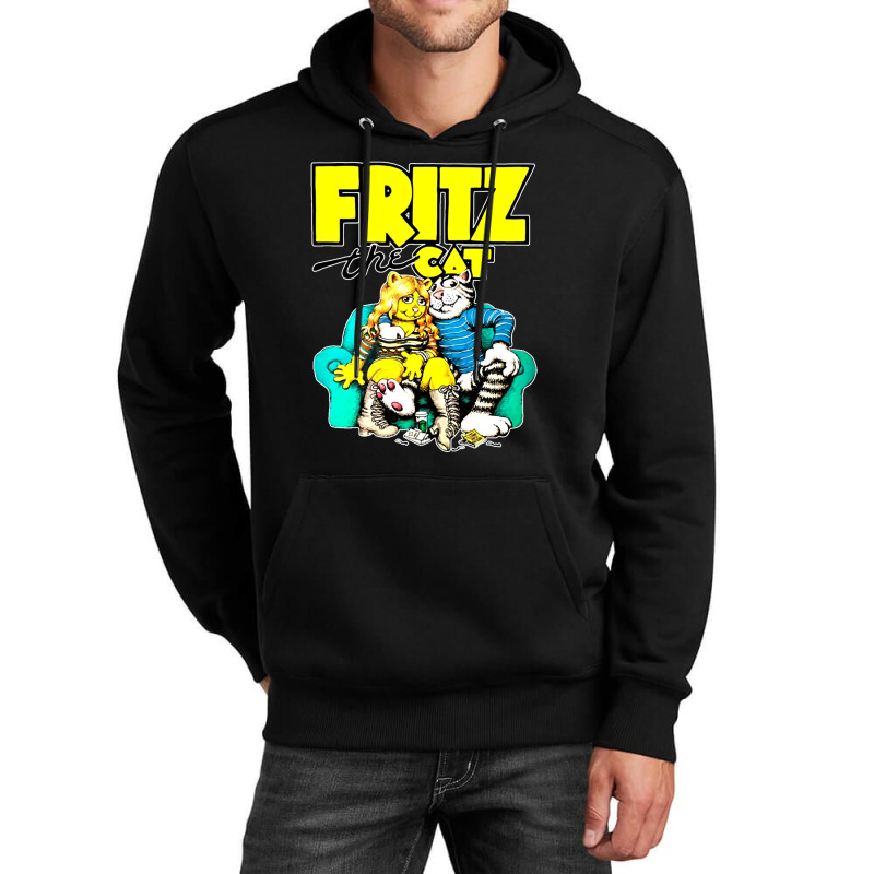 Fritzthecatretroadultcartoonfan1.png Unisex Hoodie by JenniferAllen | Artistshot