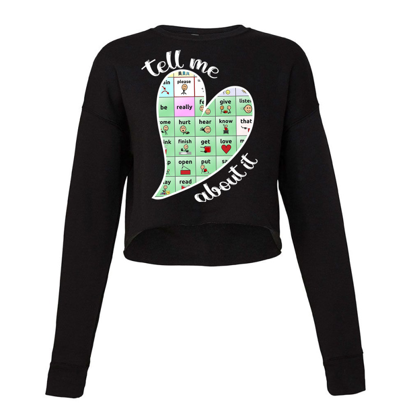 Speech Language Pathologist Speech Therapy Slp, Slp Squad Premium T Sh Cropped Sweater by cm-arts | Artistshot