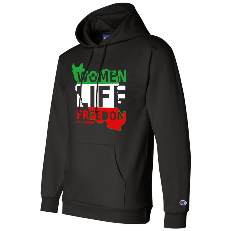 Free Iran Women Life Freedom Stand With Persian Women Champion Hoodie | Artistshot