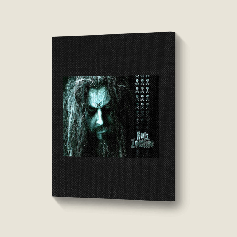 Rob Zombie Portrait Canvas Print | Artistshot