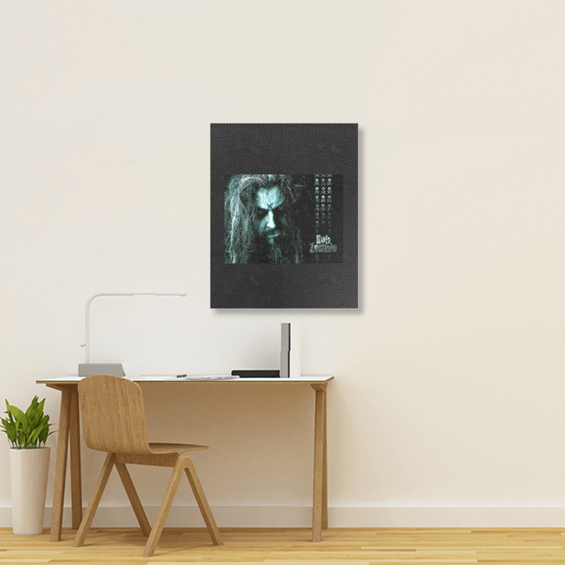 Rob Zombie Portrait Canvas Print | Artistshot