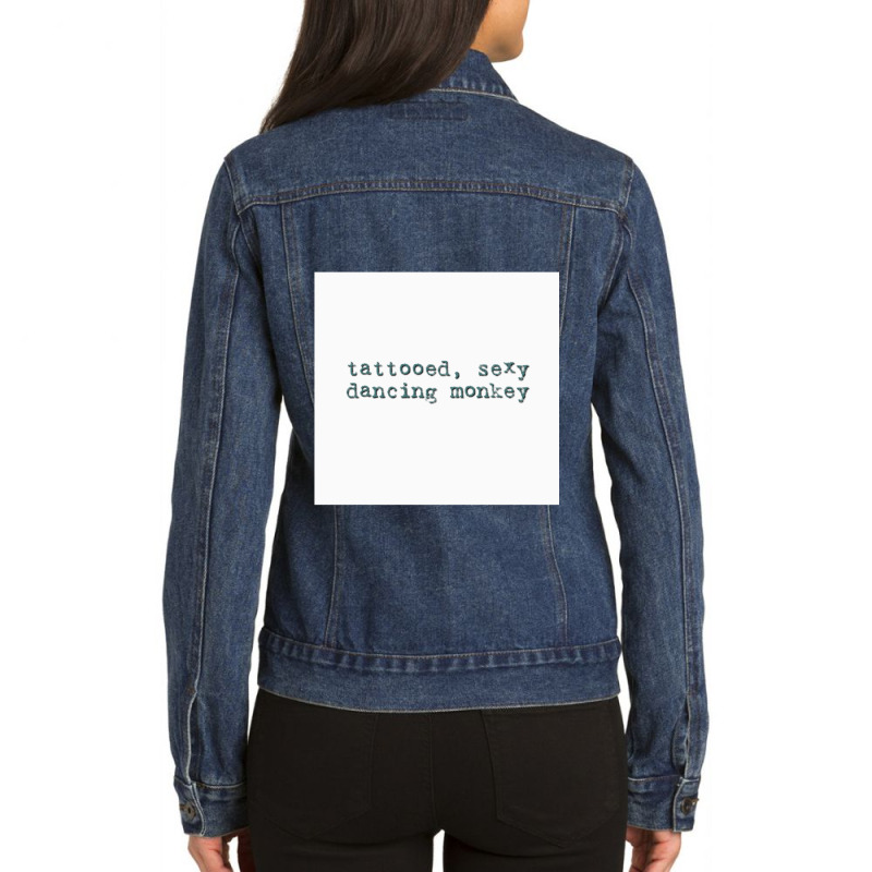 Celebrity Premium Scoop Ladies Denim Jacket by TIMOTHYLAVINE | Artistshot