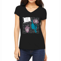 Discerning Women's V-neck T-shirt | Artistshot