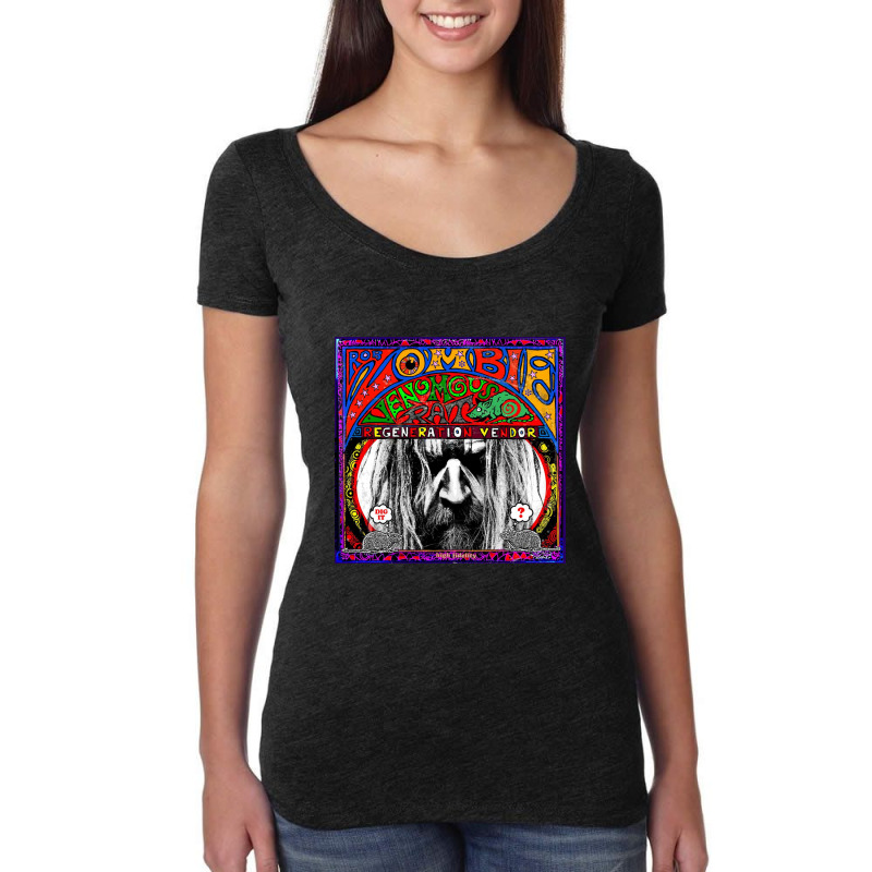 Rob Zombie Women's Triblend Scoop T-shirt | Artistshot