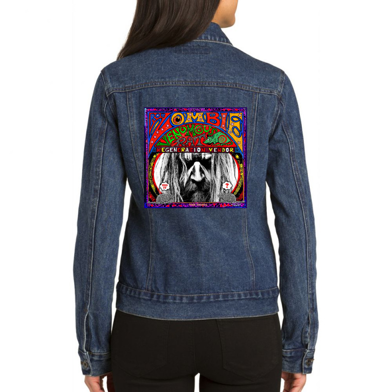 Rob Zombie Ladies Denim Jacket | Artistshot