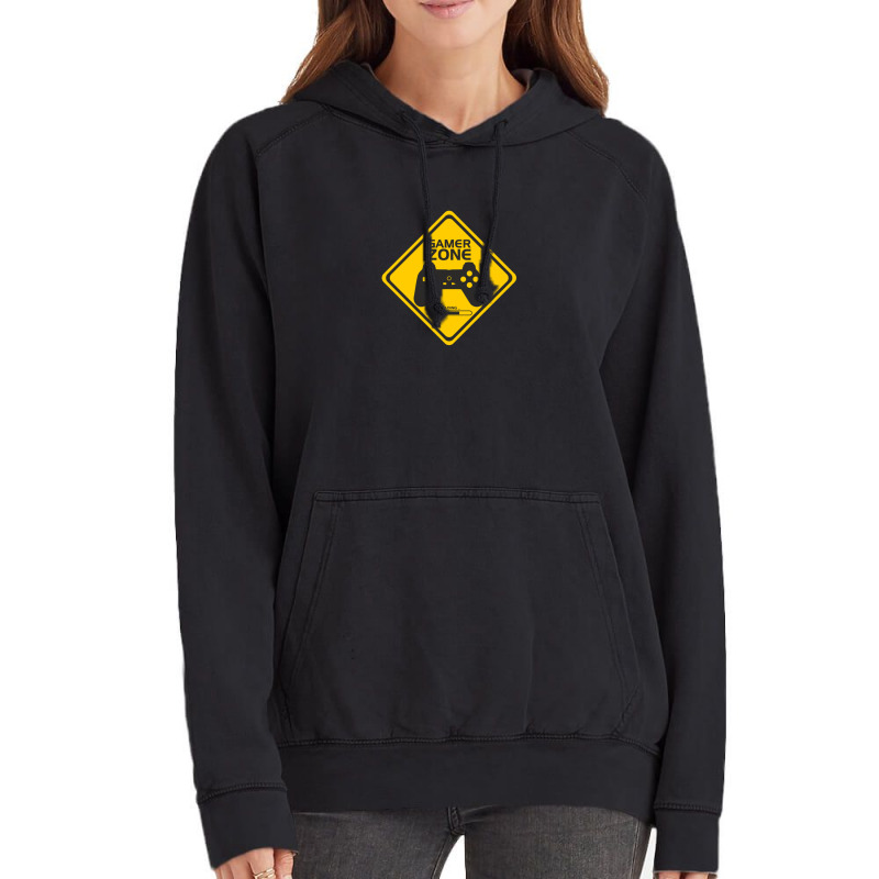 Gamer Zone Traffic Signal Vintage Hoodie by DustinNewman | Artistshot