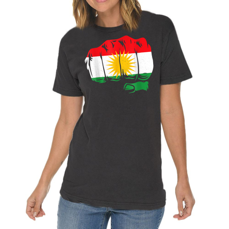 Vintage Kurdistan Kurd Kurdish Province Of Kurds T Shirt Vintage T-Shirt by cm-arts | Artistshot