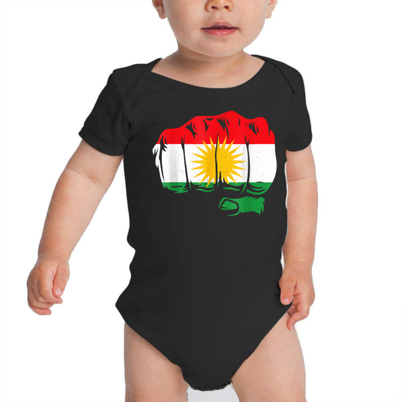 Vintage Kurdistan Kurd Kurdish Province Of Kurds T Shirt Baby Bodysuit by cm-arts | Artistshot