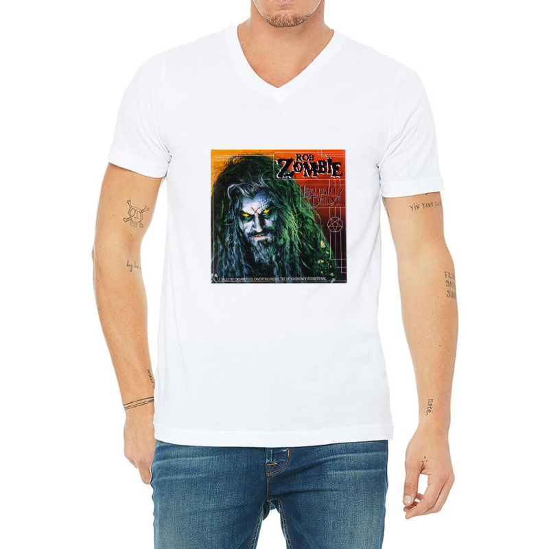 Rob Zombie V-neck Tee | Artistshot