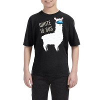 White Is Sus Llama Among Alpaca Us Youth Tee | Artistshot