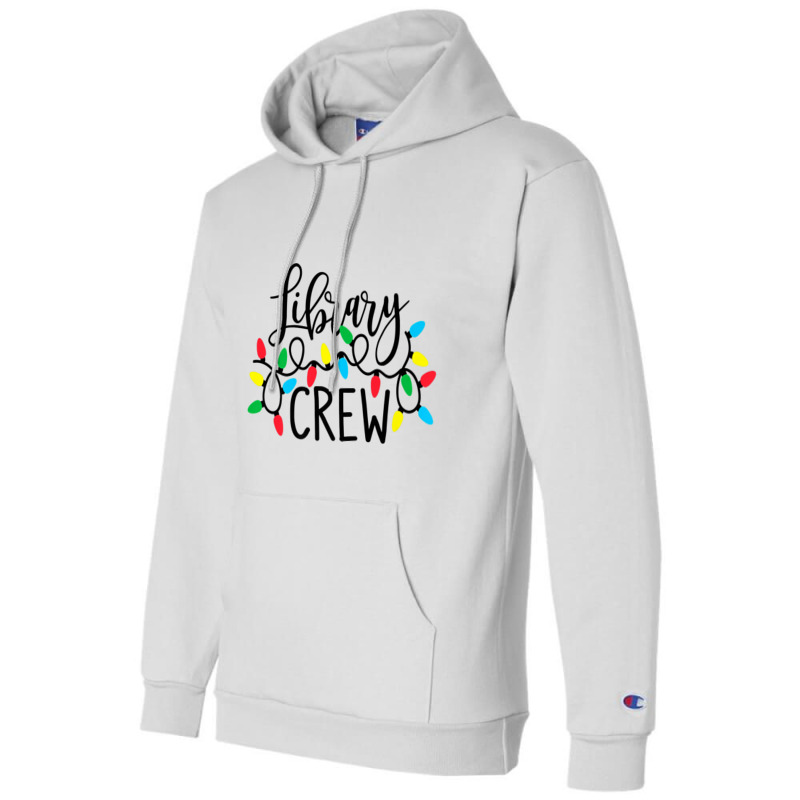 Christmas Lights Library Crew Family Christmas Holiday Xmas Premium T Champion Hoodie by cm-arts | Artistshot