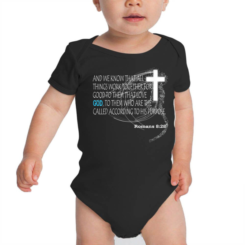 Romans 828 T Shirt Baby Bodysuit by cm-arts | Artistshot