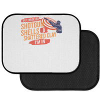 Sporting Clay Shooting Gift Trap Skeet Shooting T Shirt Rear Car Mat | Artistshot