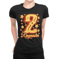 I'm A 2 Year Old Ringmaster   Vintage Circus Second Birthday T Shirt Ladies Fitted T-shirt | Artistshot