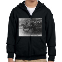 Samurai Youth Zipper Hoodie | Artistshot