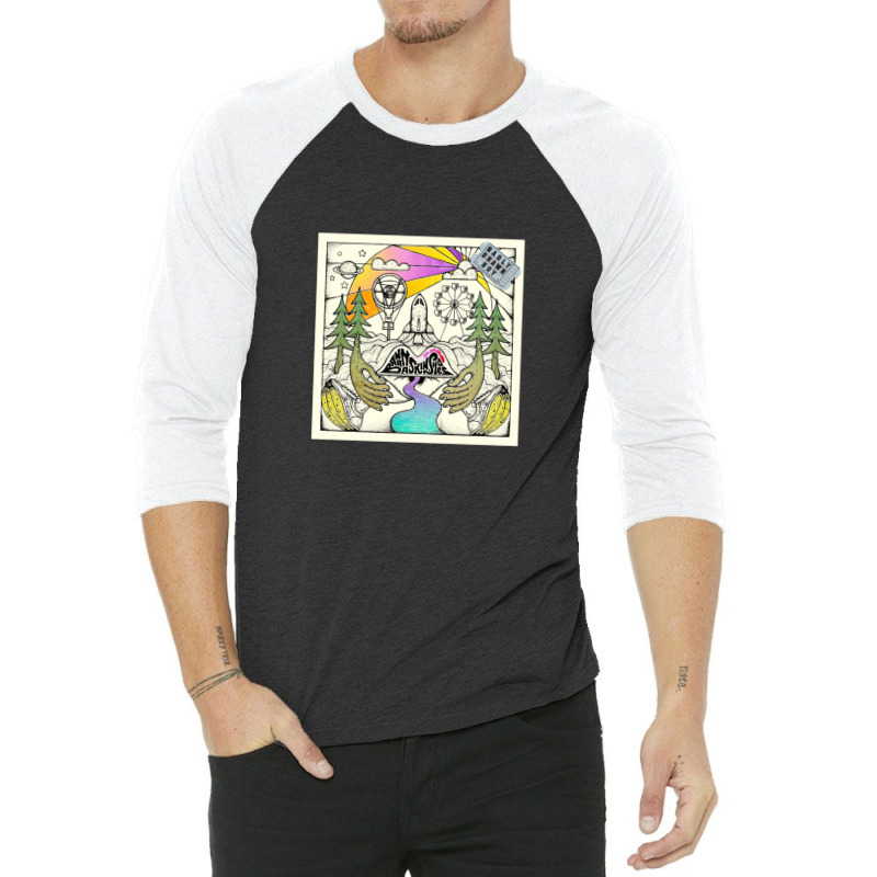 Badly Drawn Boy Banana Skin .png 3/4 Sleeve Shirt | Artistshot