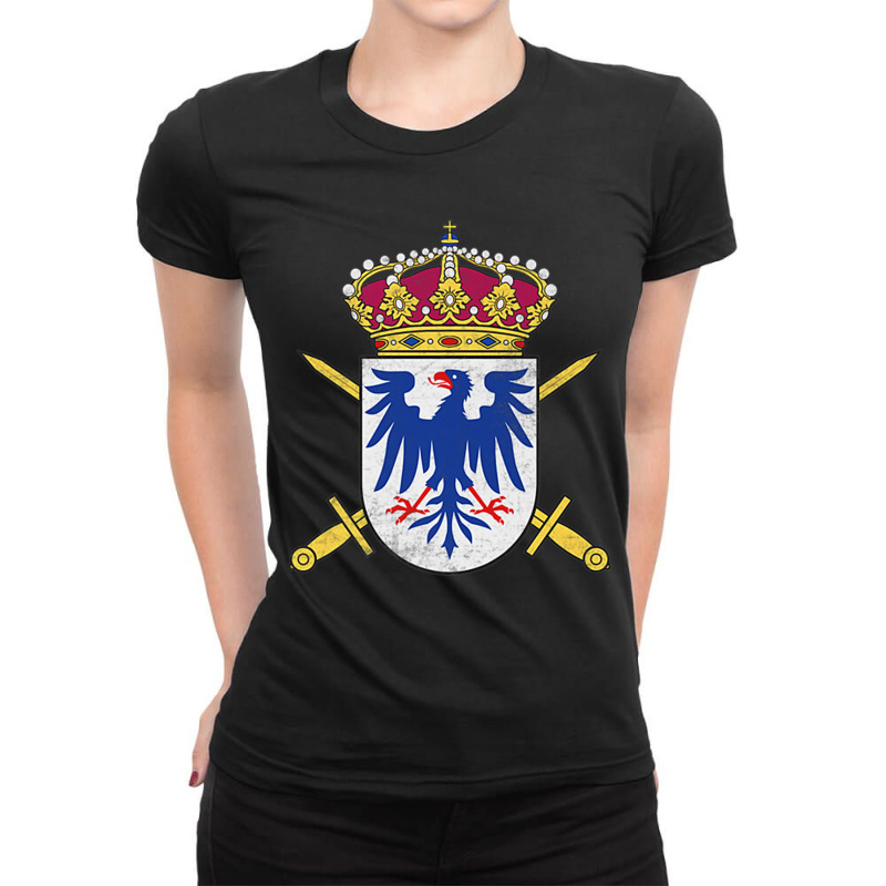 Swedish Army Varmland Infantry Regiment Premium T Shirt Ladies Fitted T-Shirt by cm-arts | Artistshot