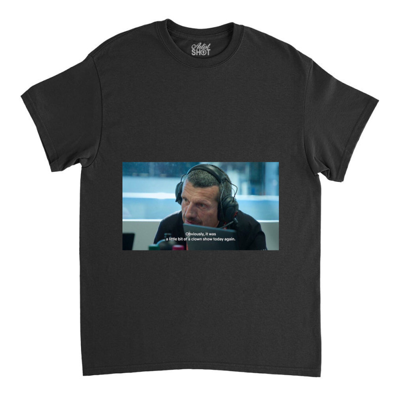 Guenther Steiner Formula One Reaction Meme Classic T-shirt by cm-arts | Artistshot