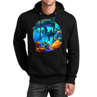 Dolphin Sea Life Save The Ocean Marine Biology Aquarium Unisex Hoodie | Artistshot